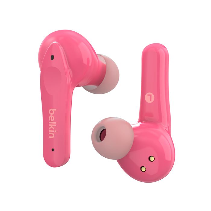Belkin SoundForm Nano​ Wireless Earbuds for Kids Pink