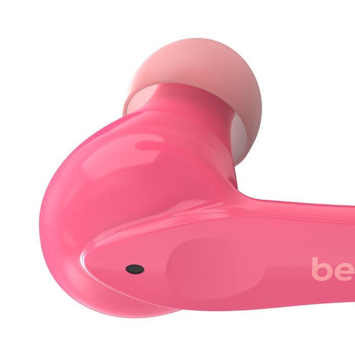 Belkin SoundForm Nano​ Wireless Earbuds for Kids Pink