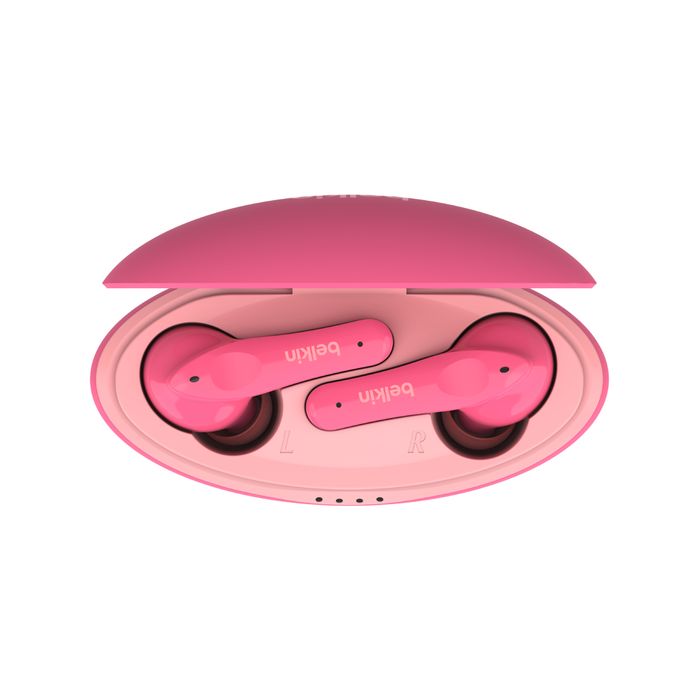 Belkin SoundForm Nano​ Wireless Earbuds for Kids Pink