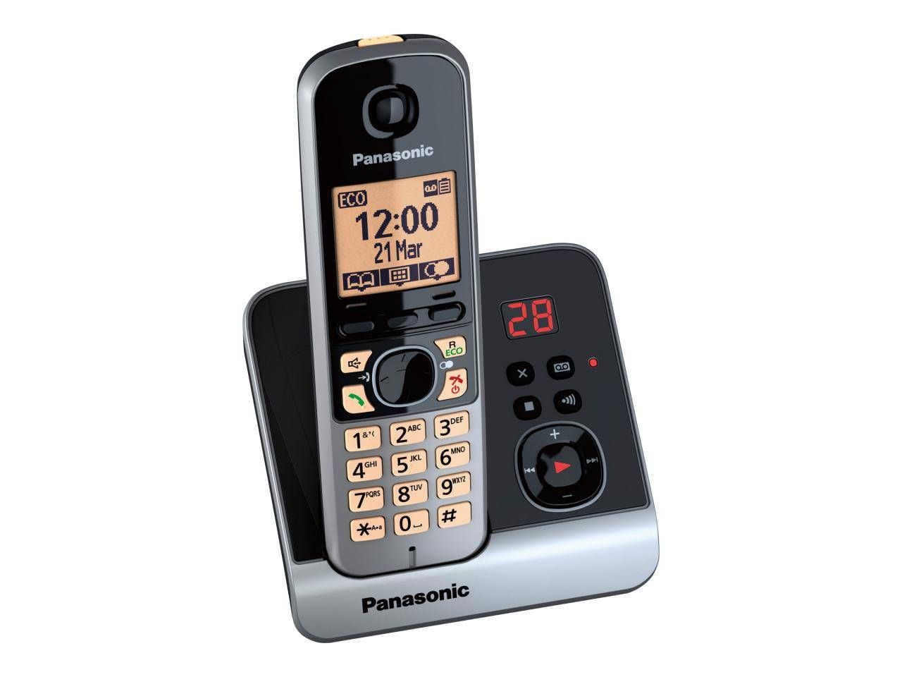 Panasonic KX-TG6721GB DECT Black