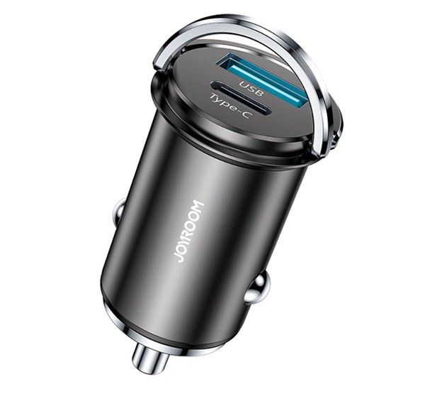 Joyroom C-A45 Autós töltő USB/USB Type-C Black
