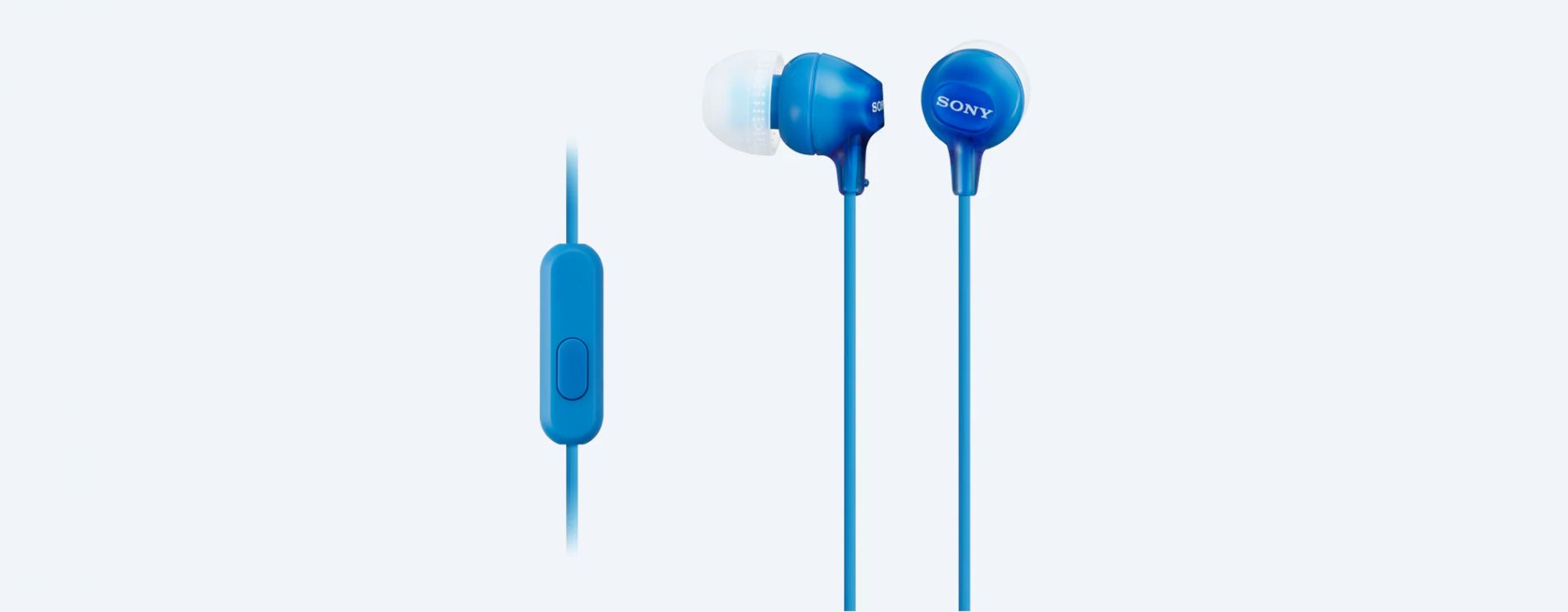 Sony MDR-EX15AP Headset Blue