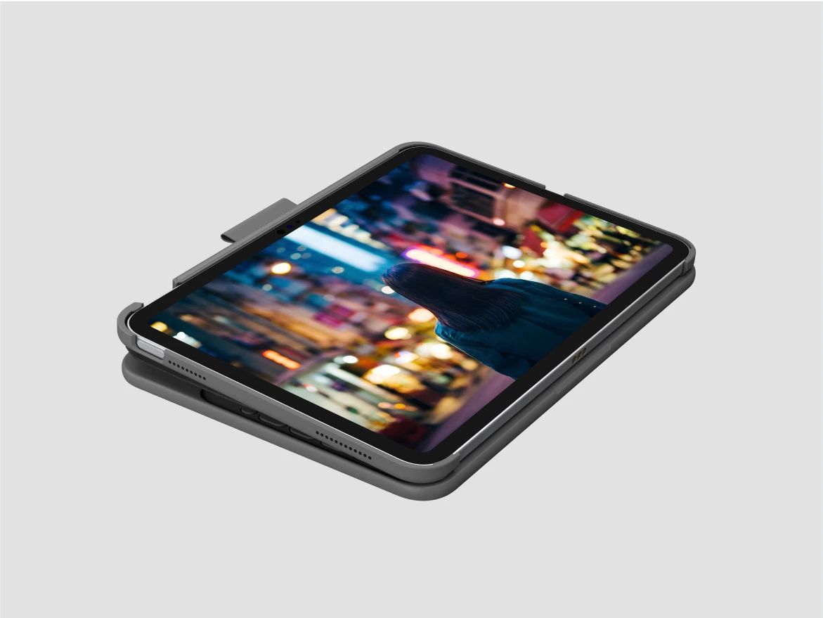 Logitech Slim Folio for iPad Oxford Grey UK