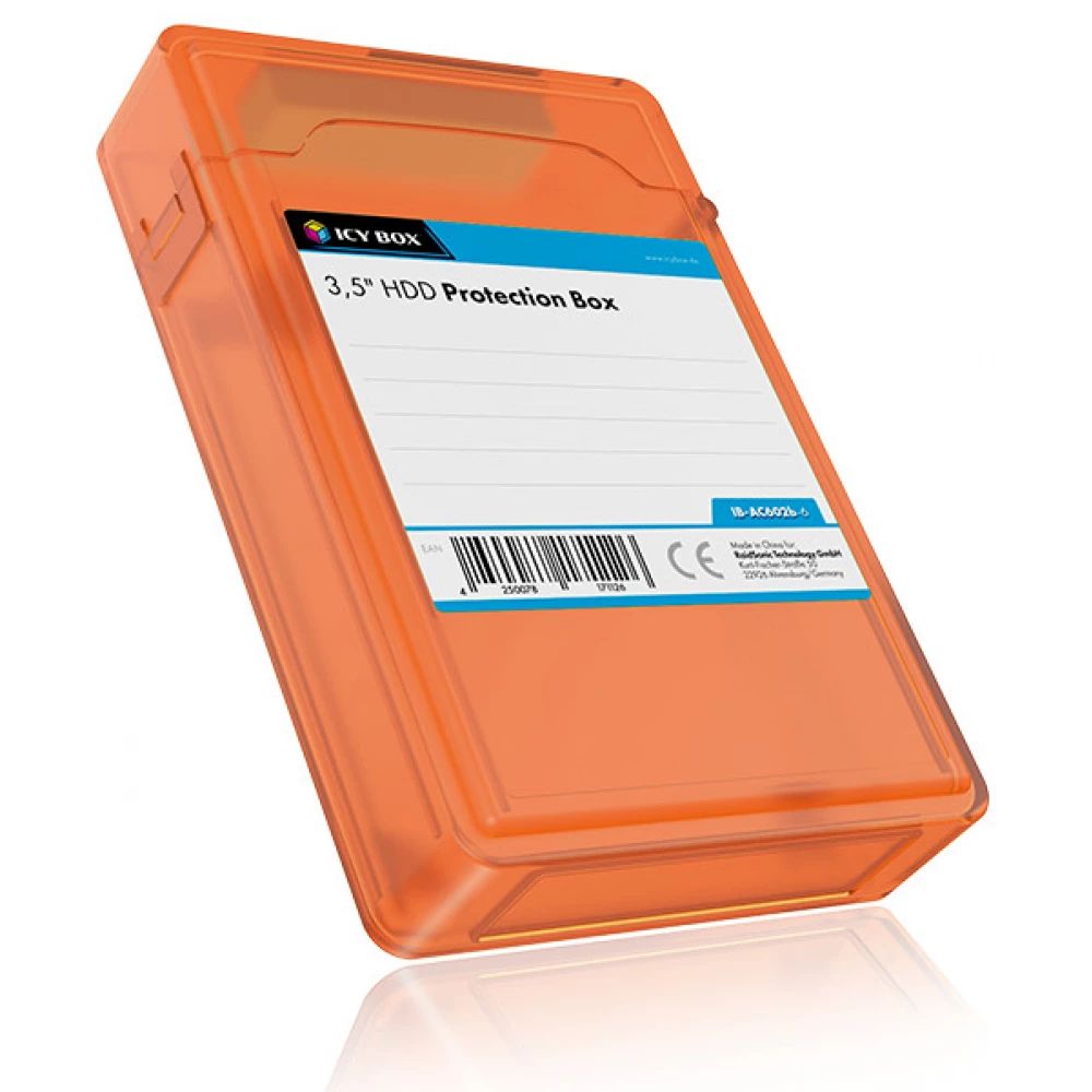 Raidsonic IcyBox IB-AC602b-6 Protection box set (6 pcs) for 3.5" HDD
