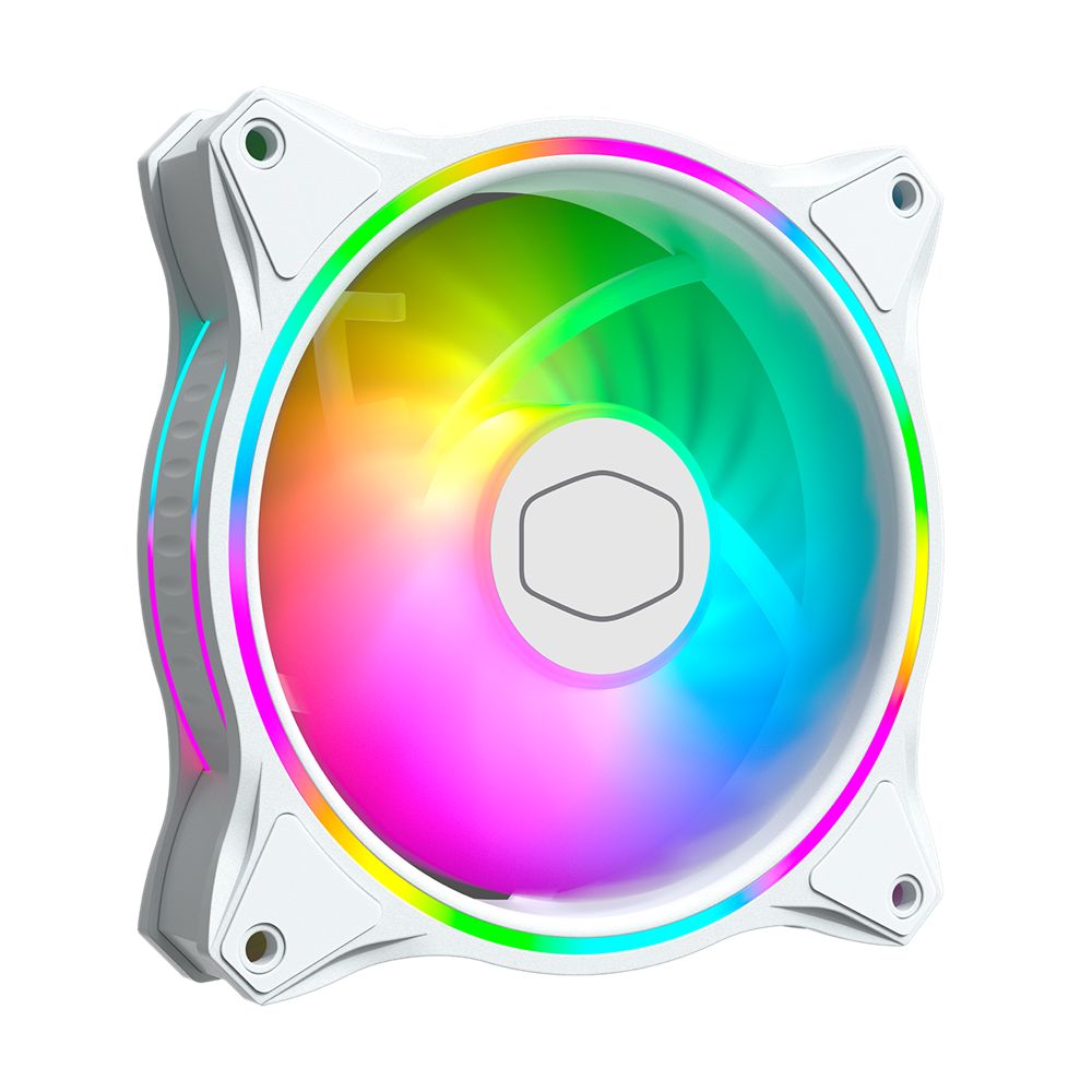 Cooler Master MasterFan MF120 Halo 3IN1 White Edition