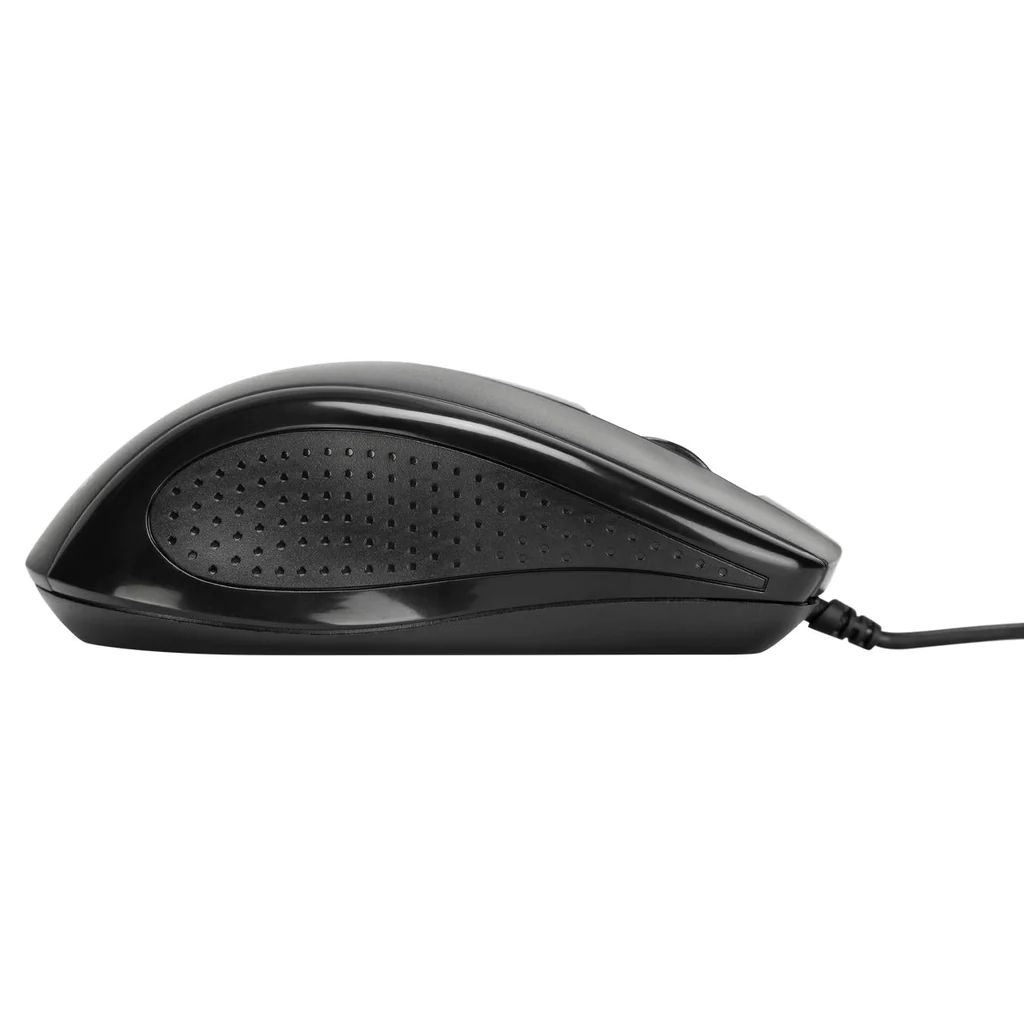 Targus Full-Size Optical Antimicrobial Wired Mouse Black