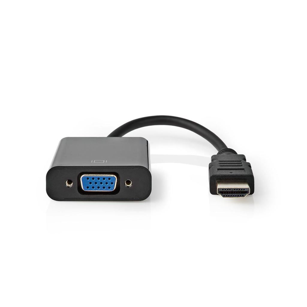 Nedis CCGT34900BK02 HDMI to VGA adapter
