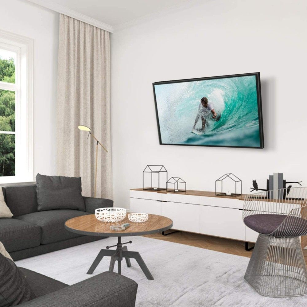 TECHLY  13"-30" Tilt Wall Support for TV Black