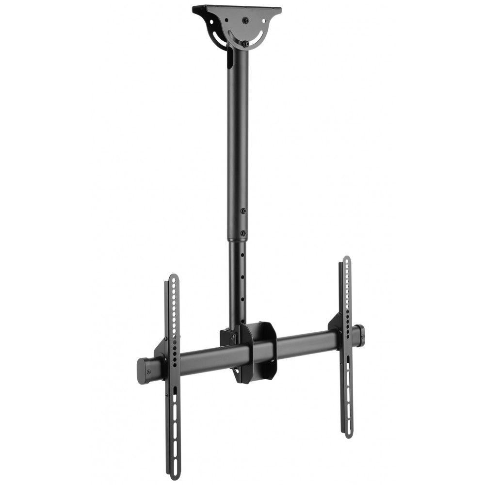 TECHLY  37"-70" Telescopic Ceiling Long Support LED TV LCD Black