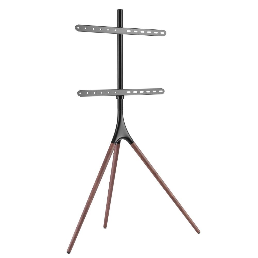 TECHLY  45"-65" Tripod Floor Stand for LCD / LED / Plasma TV Brown/Black