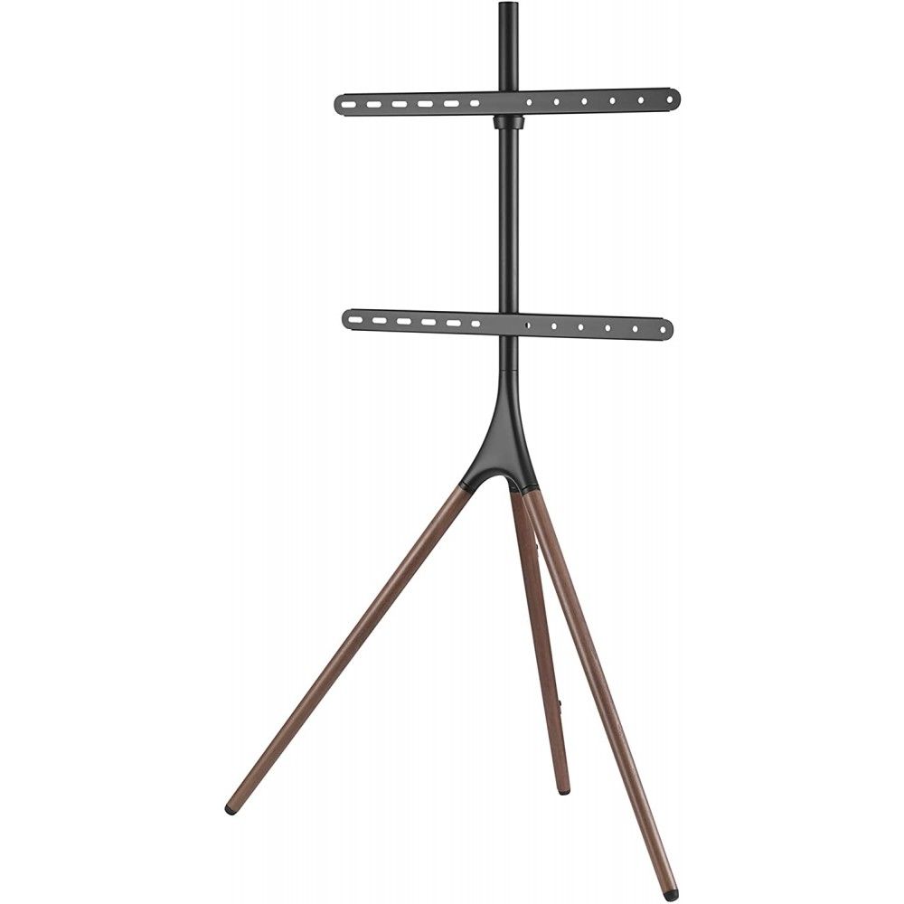 TECHLY  45"-65" Tripod Floor Stand for LCD / LED / Plasma TV Brown/Black