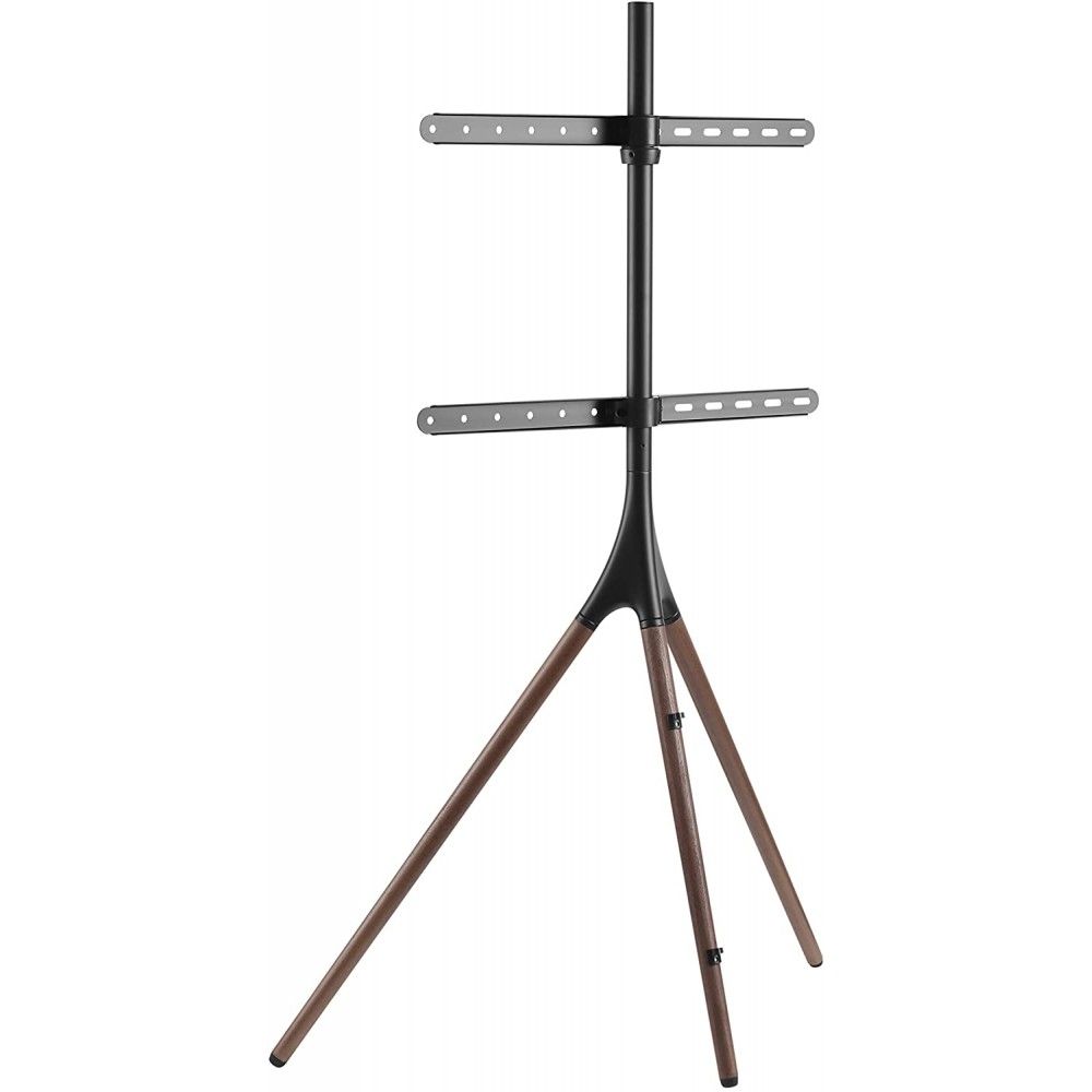 TECHLY  45"-65" Tripod Floor Stand for LCD / LED / Plasma TV Brown/Black