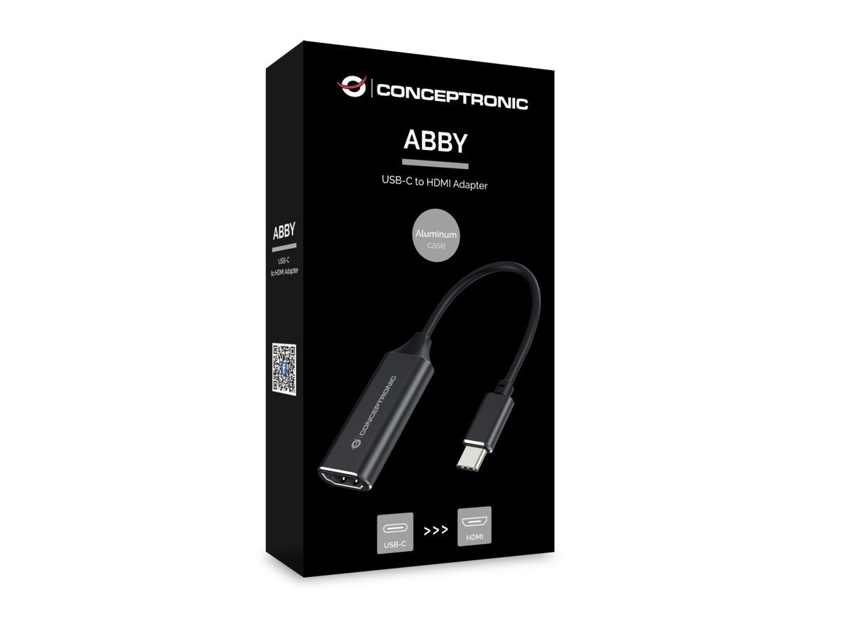 Conceptronic  ABBY03B USB-C to HDMI Adapter