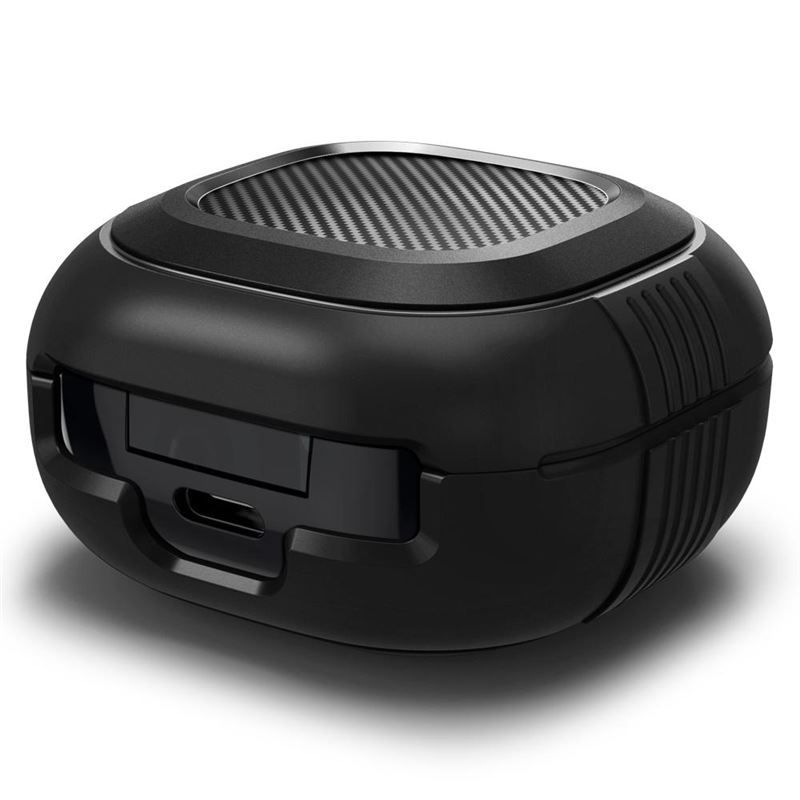 Spigen Rugged Armor, black - Samsung Galaxy Buds 2/Buds Pro 2/Buds Pro/Buds Live