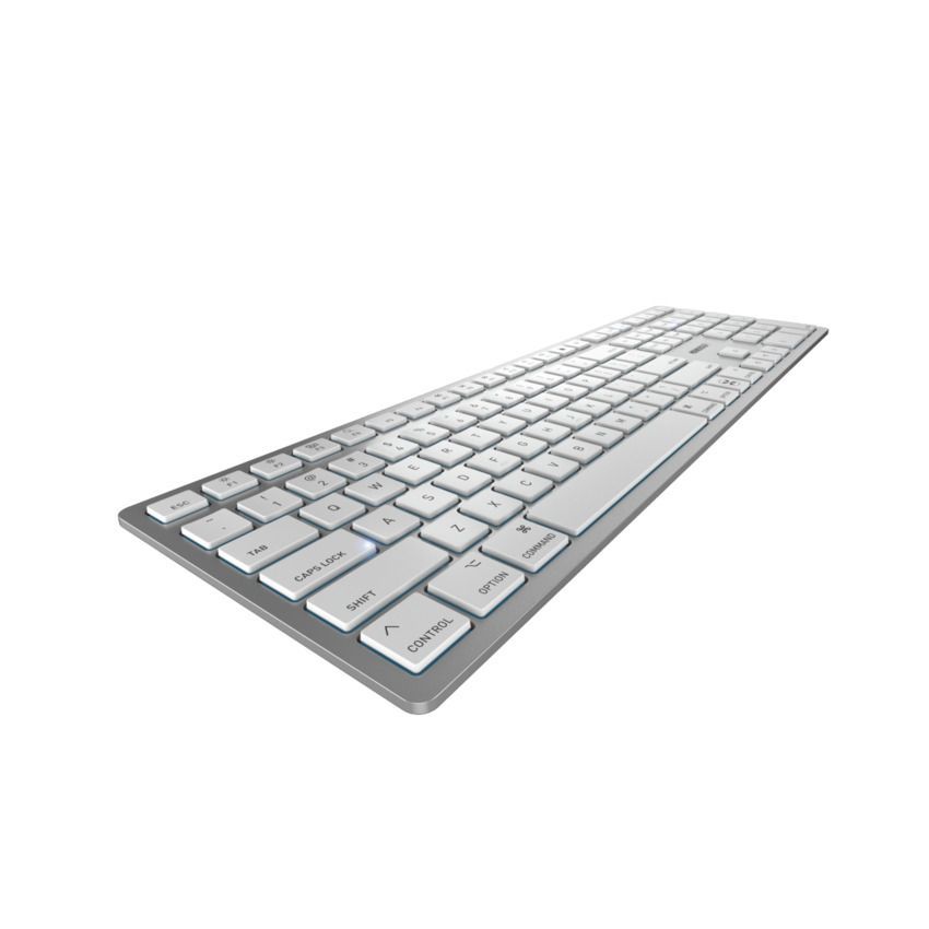 Cherry KW 9100 Slim for Mac wireless billentyűzet + egér Silver US