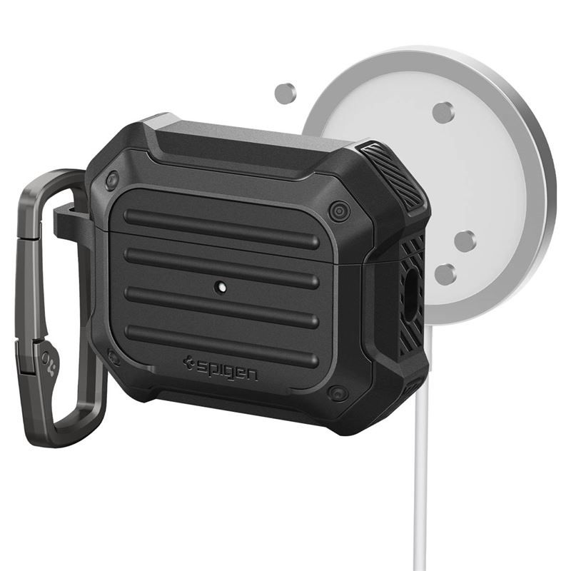 Spigen Tough Armor MagSafe, black - AirPods Pro 2