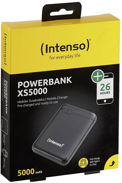 Intenso XS5000 5000mAh PowerBank Black