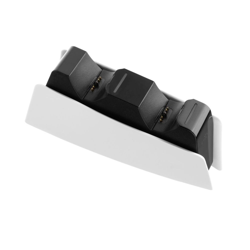 FIXED Dual Charger for PS5 controller, black and white