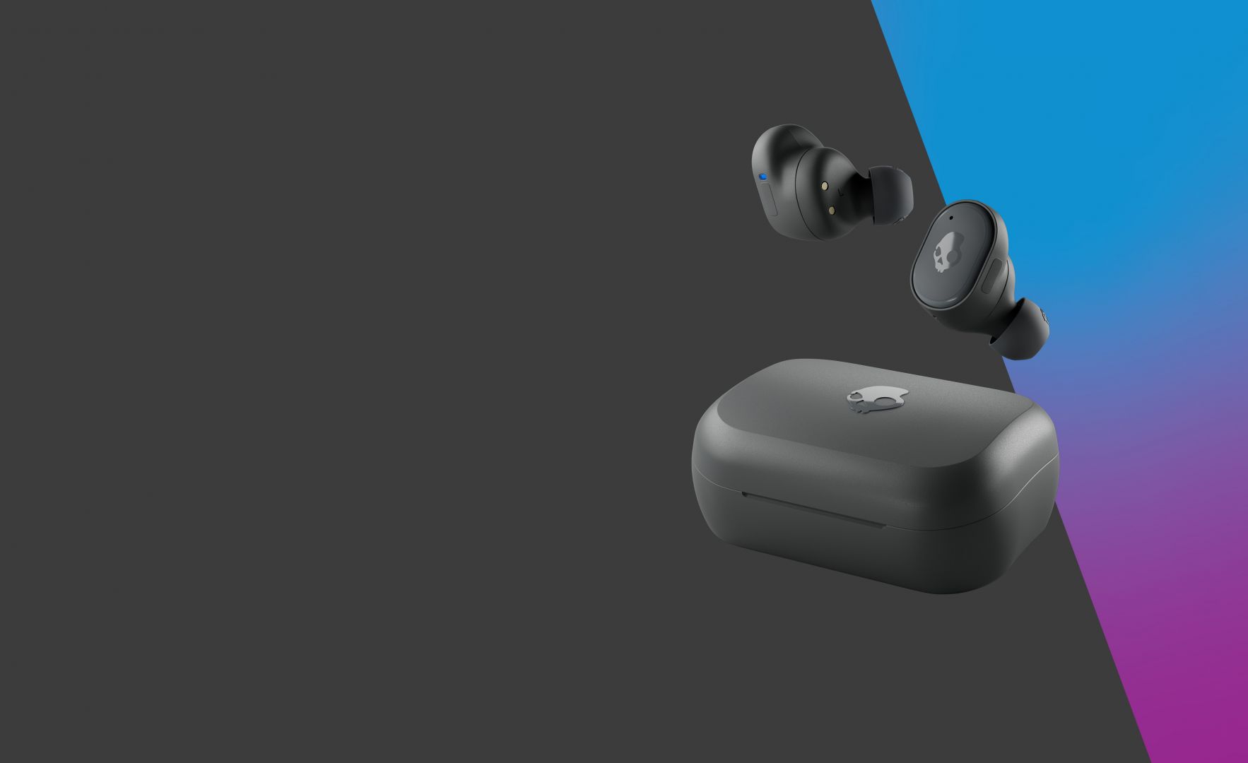 Skullcandy Grind True Wireless Bluetooth Headset Chill Grey
