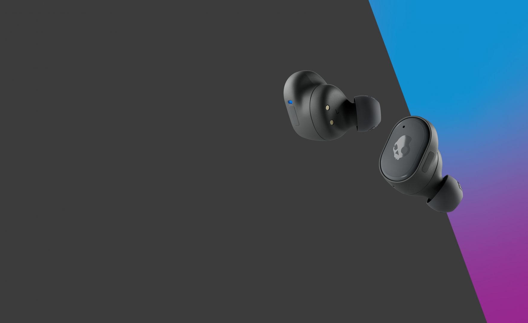 Skullcandy Grind True Wireless Bluetooth Headset Chill Grey