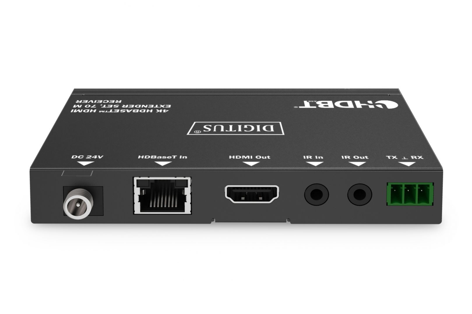 Digitus DS-55520 4K HDBaseT HDMI Extender Set 70m Black