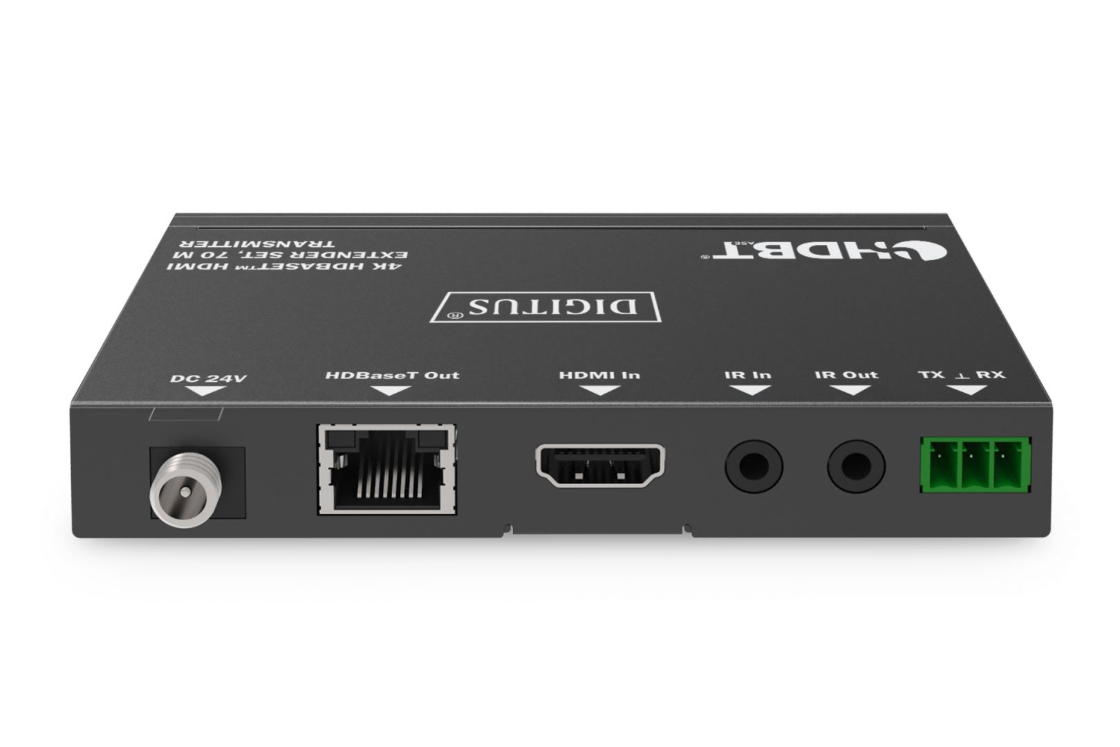 Digitus DS-55520 4K HDBaseT HDMI Extender Set 70m Black