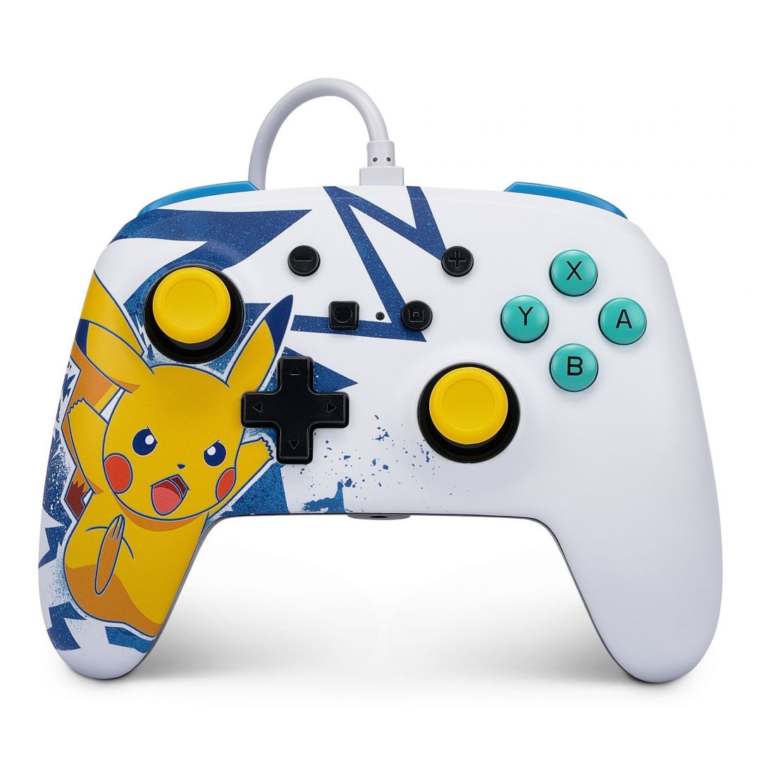 PowerA Enhanced USB Gamepad for Nintendo Switch Pikachu High Voltage