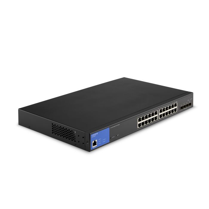 Linksys LGS328MPC 24-Port Managed Gigabit PoE+ Switch
