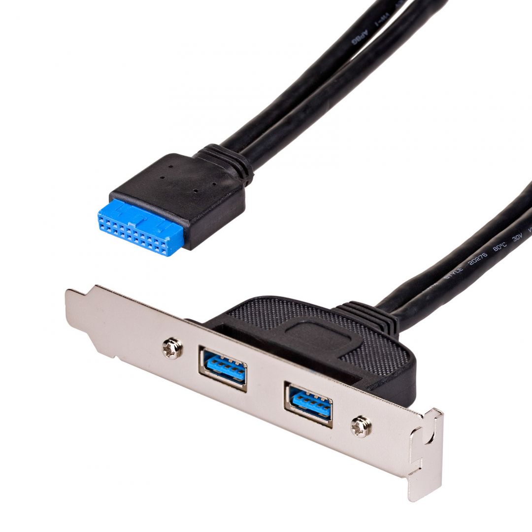 Akyga AK-CA-47 ATX Slot Cover 2x USB 3.0