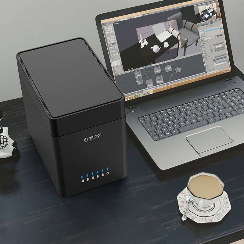 Orico 3.5 inch 5 Bay Magnetic-type Type-C Hard Drive Enclosure