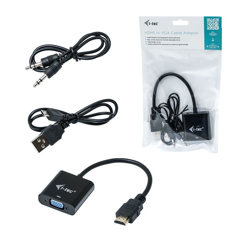 I-TEC HDMI to VGA Cable Adapter