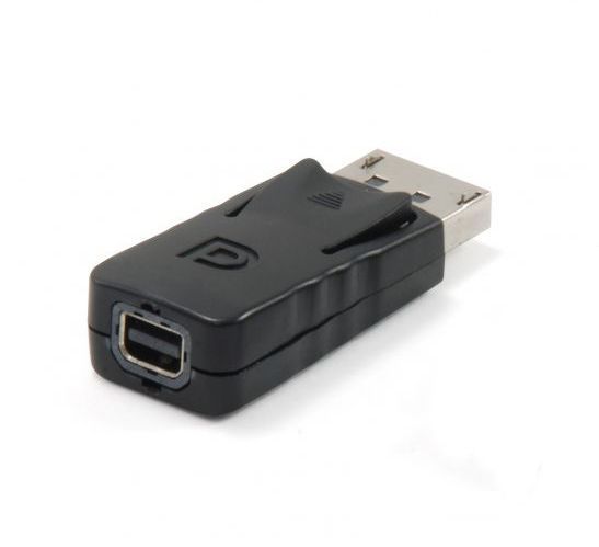 EQuip DisplayPort to miniDisplayPort Adapter Black