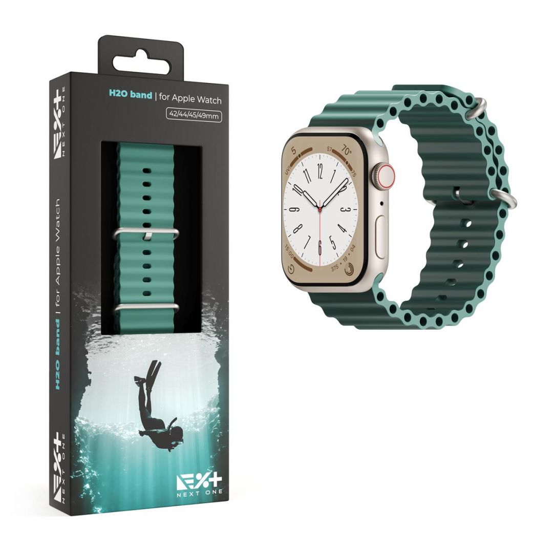 Next One H2O Band for Apple Watch 45/49mm Deep Sea Green
