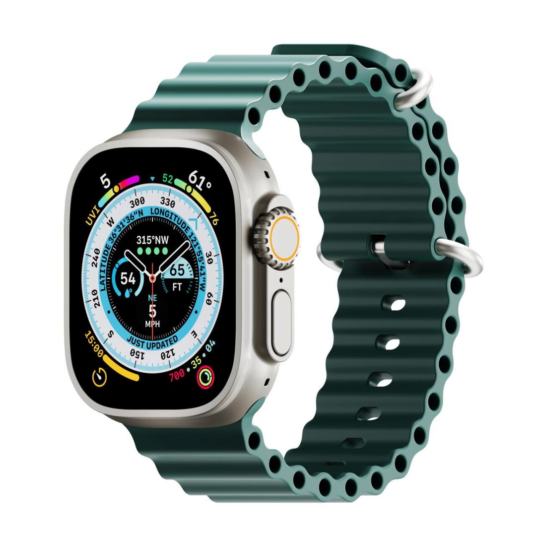 Next One H2O Band for Apple Watch 45/49mm Deep Sea Green