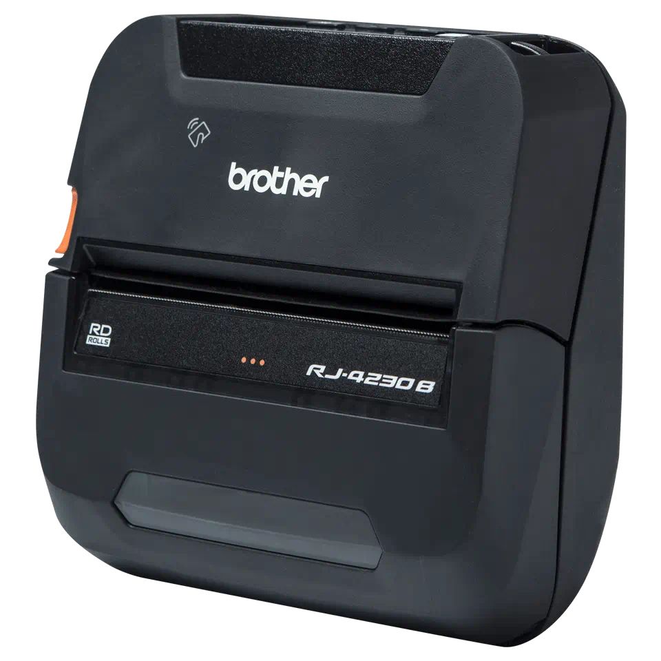 Brother RJ-4230B Asztali Címke- és Blokknyomtató Black