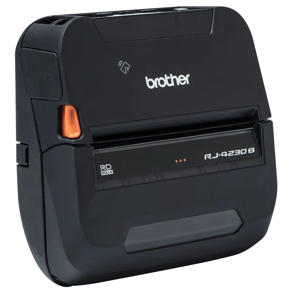 Brother RJ-4230B Asztali Címke- és Blokknyomtató Black