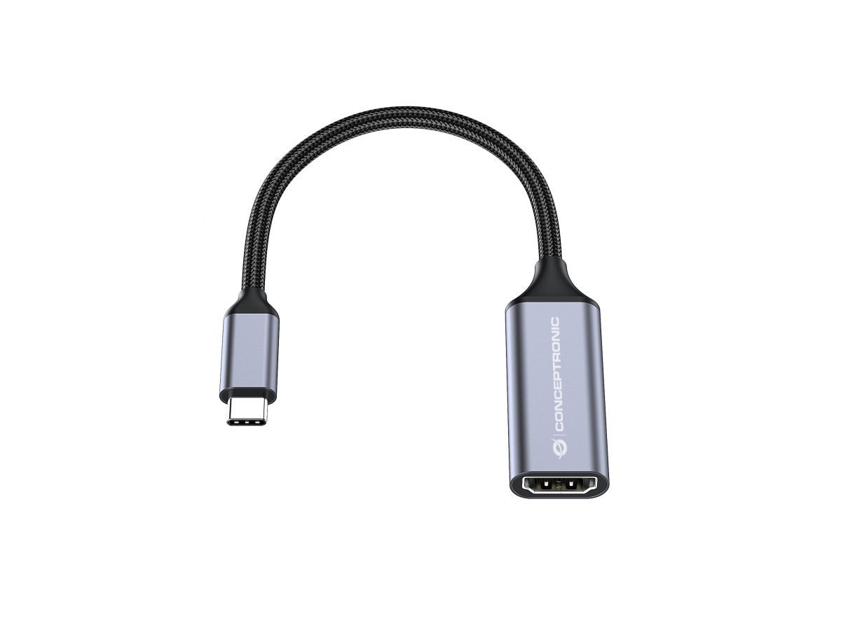 Conceptronic  ABBY09G USB-C to HDMI Adapter 4K60Hz Grey