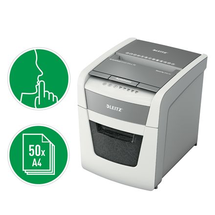 Leitz IQ AutoFeed SmallOffice 50X P4 Pro Iratmegsemmisítő White