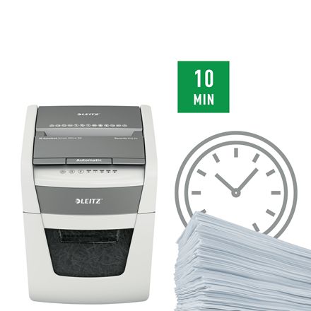 Leitz IQ AutoFeed SmallOffice 50X P4 Pro Iratmegsemmisítő White