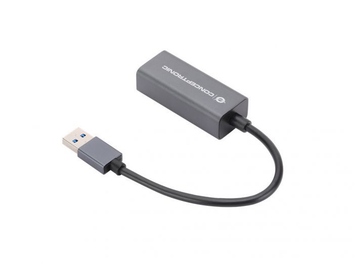 Conceptronic  ABBY08G Gigabit USB 3.0 Network Adapter Grey