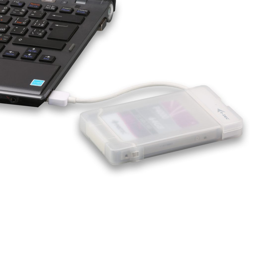 I-TEC MySafe USB 3.0 Easy 2.5" External Case White