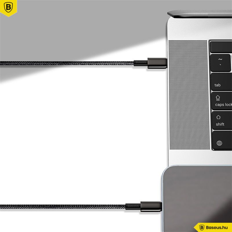 Baseus Tungsten Gold Lightning Cable 2m Black