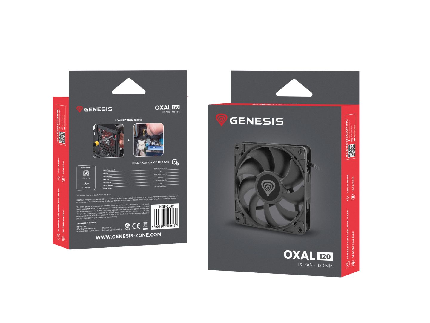 Baseus Oxal 120 Fan