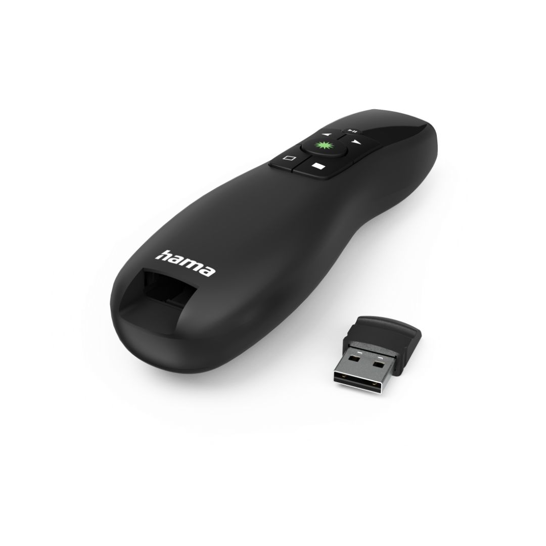 Hama Multimedia presenter Green Lézer Black