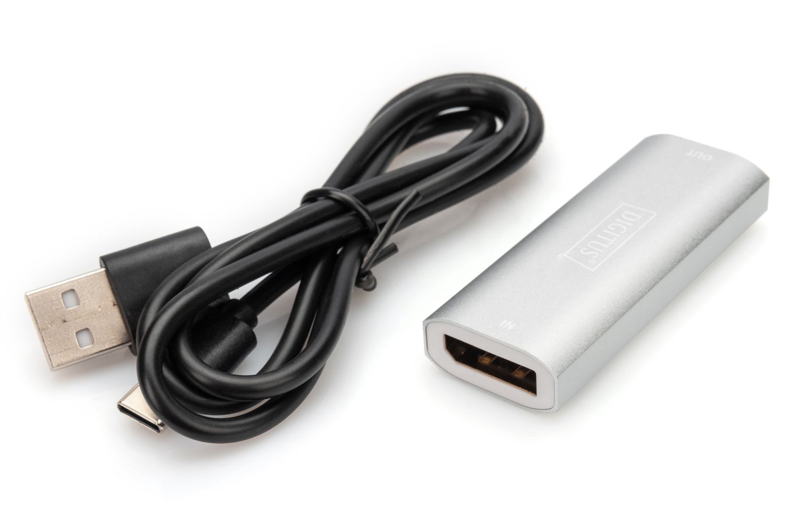 Digitus 8K DisplayPort Repeater Silver