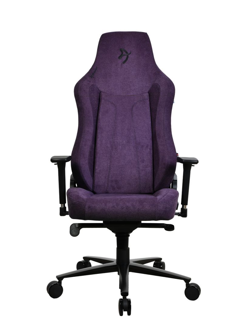 Arozzi Vernazza Soft Fabric Gaming Chair Purple