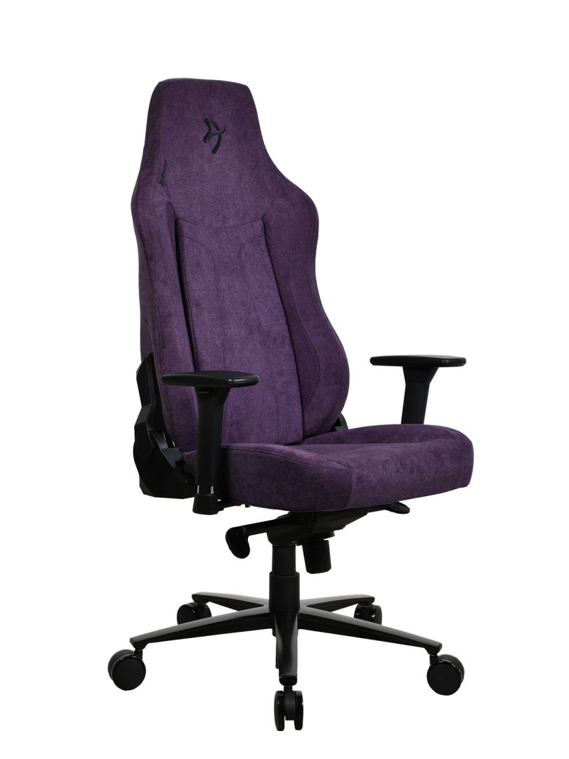 Arozzi Vernazza Soft Fabric Gaming Chair Purple