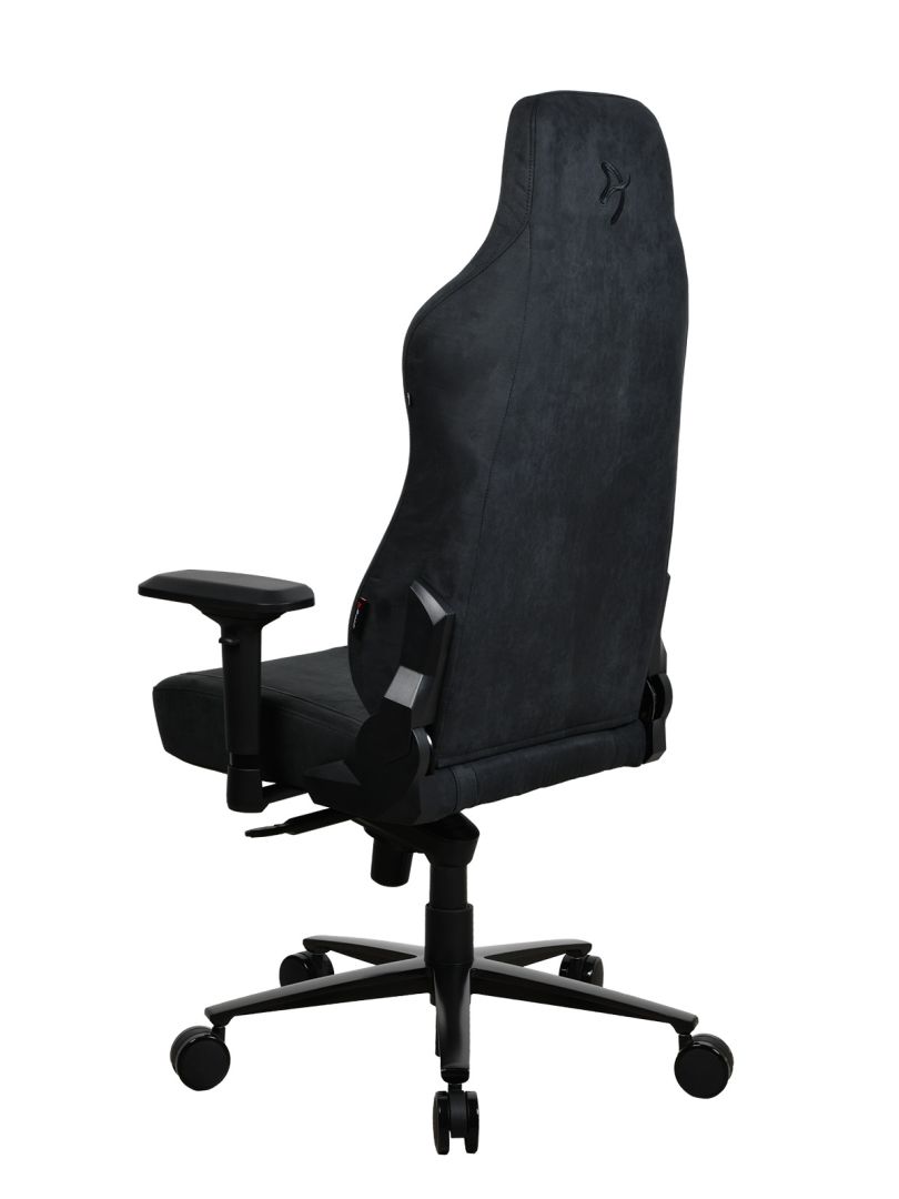 Arozzi Vernazza Supersoft Fabric Gaming Chair Pure Black