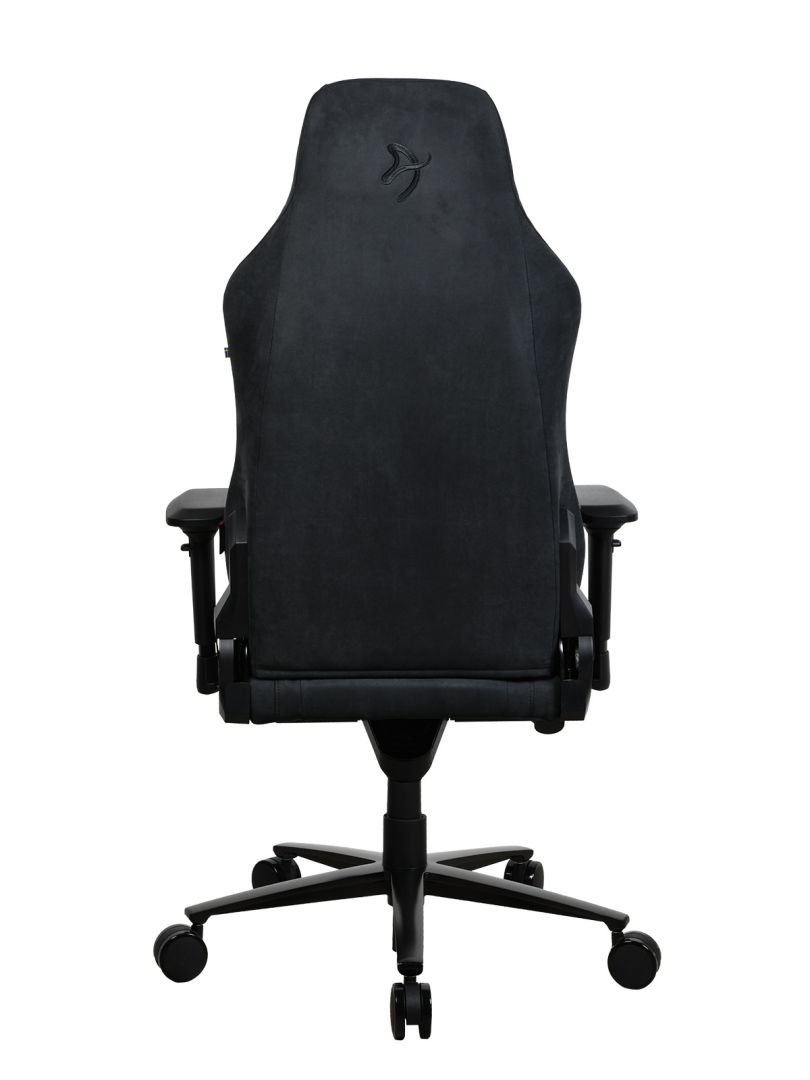 Arozzi Vernazza Supersoft Fabric Gaming Chair Pure Black