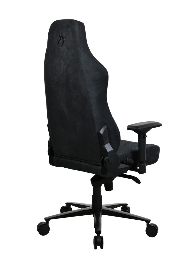 Arozzi Vernazza Supersoft Fabric Gaming Chair Pure Black